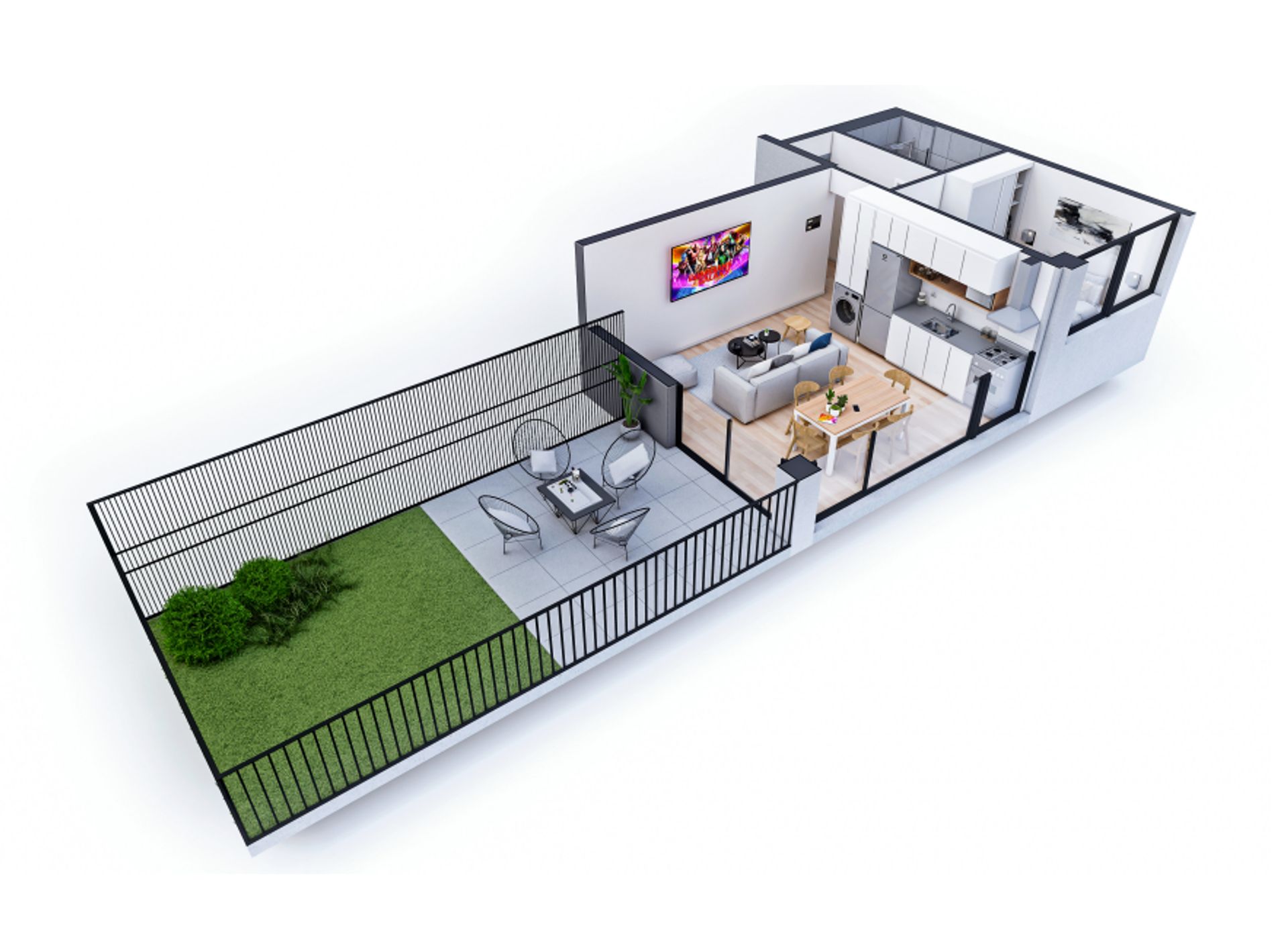 Venta apartamento 1 Dorm. 01 Vista La Blanqueada - 1