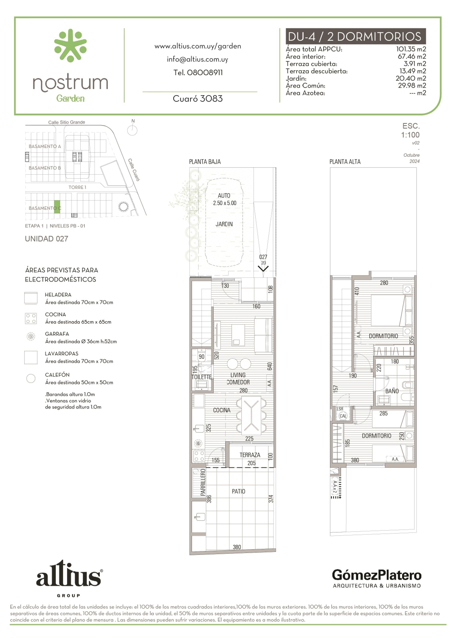VENTA DUPLEX 2 DORMITORIOS NOSTRUM GARDEN - 1
