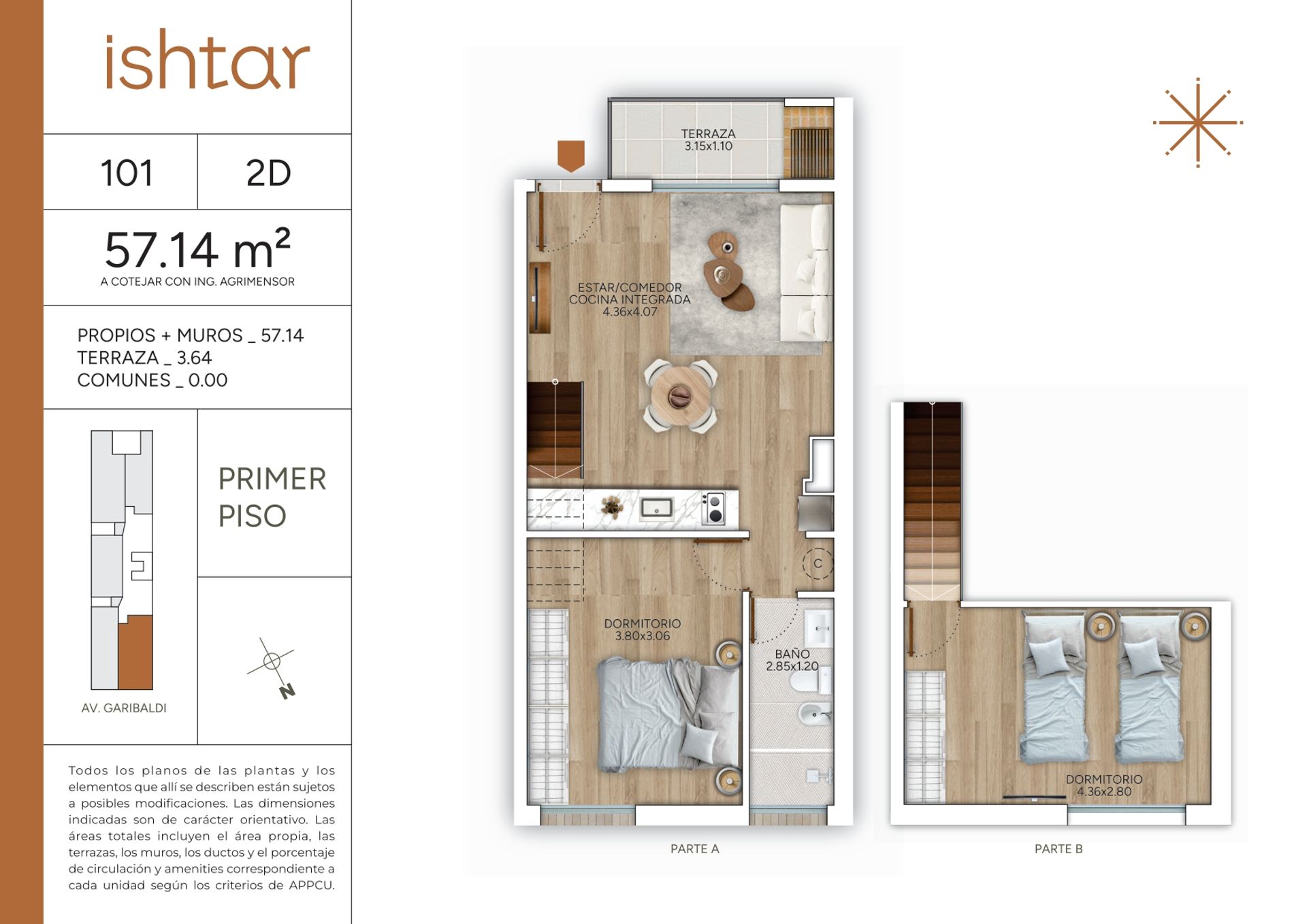 VENTA APARTAMENTO 1 DORMITORIO GOES POZO - 9