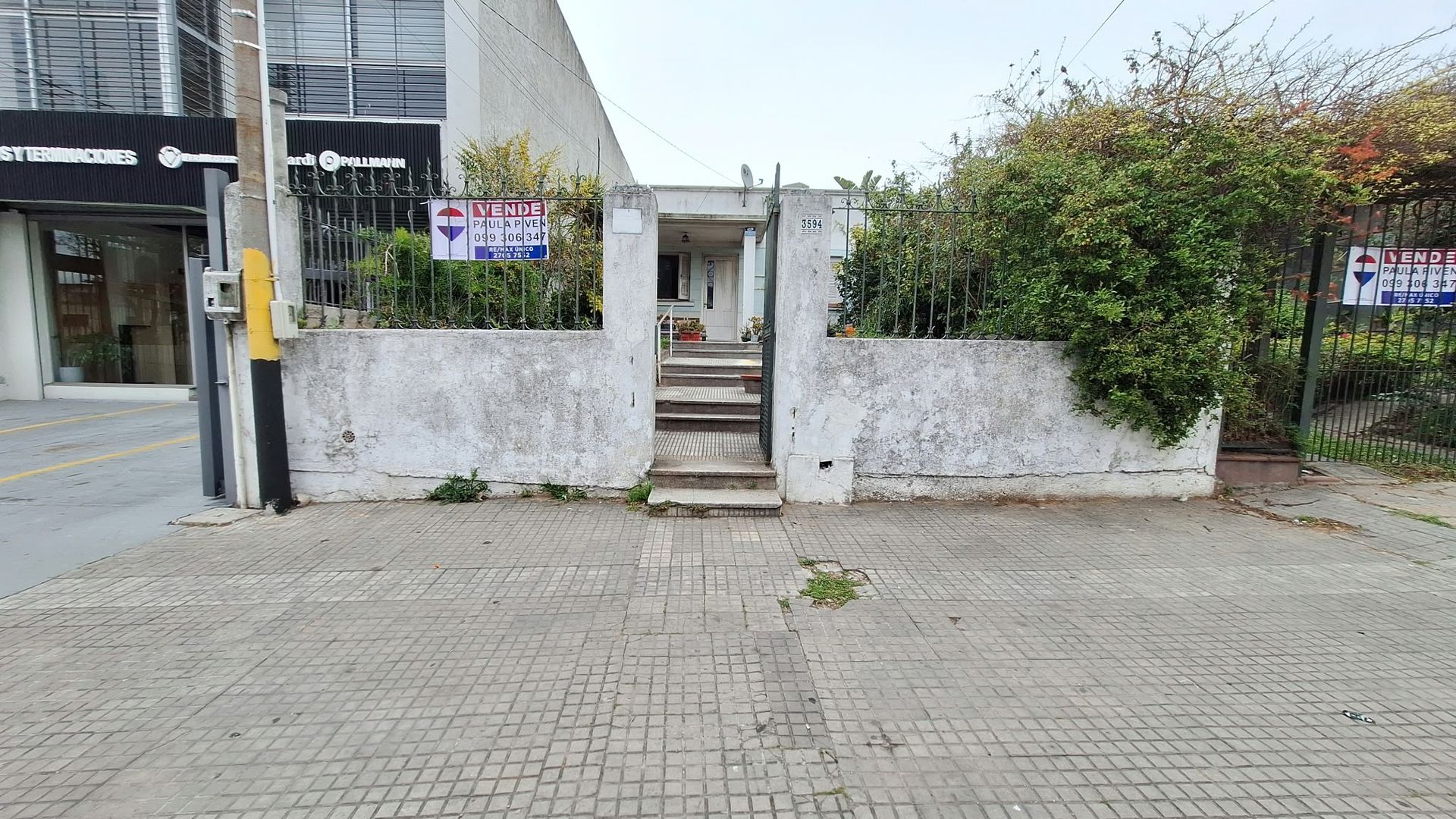 Terreno de 310 mts con 109 edificados , Av. Italia - 2